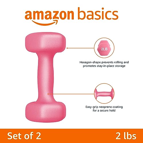 Amazon Basics Neoprene Dumbbell Hand Weights